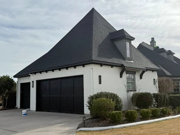 Professional roof installation